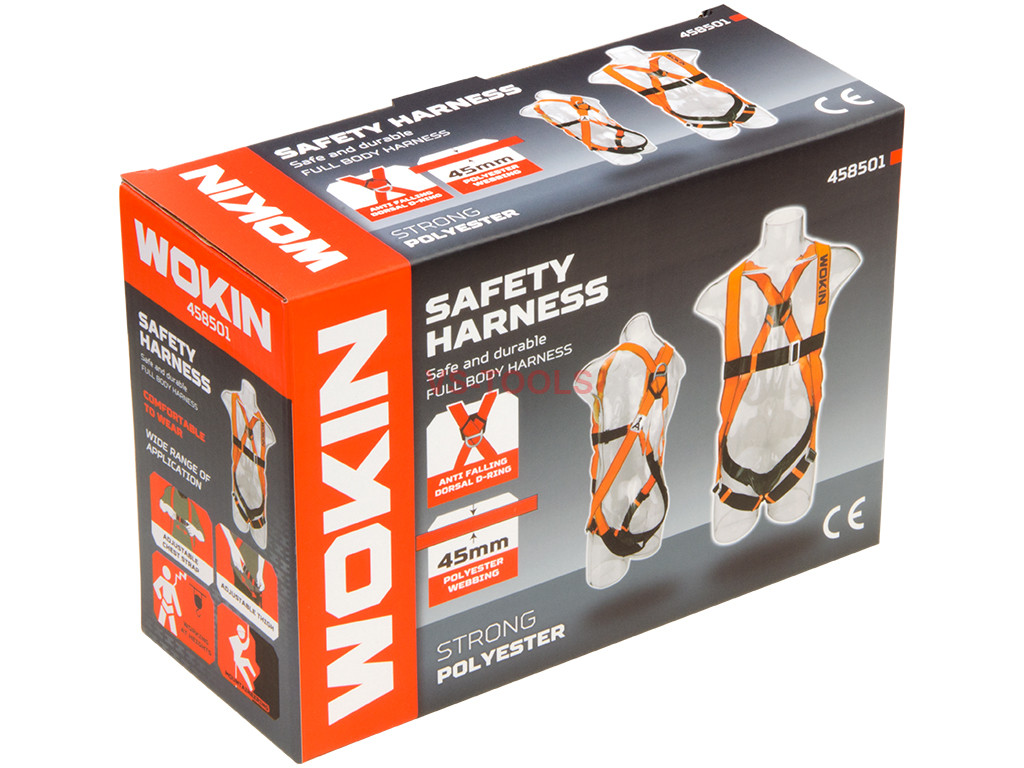 Universal FullBody Antifall Safety Harness DRing Adjustable